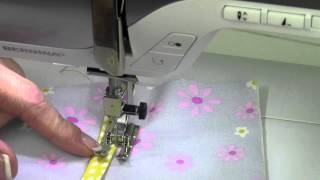 Bernina 350 30 Machine Applique [upl. by Shannah]