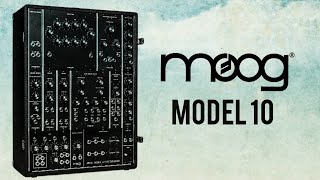 The Moog Model 10 Synthesizer [upl. by Seaman194]