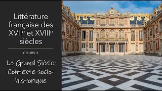 Littérature française des XVIIe et XVIIIe siècles cours 2 [upl. by Aciretal405]