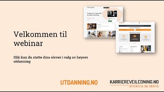 Slik kan du støtte dine elever i valg av høyere utdanning [upl. by Teleya]