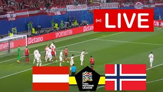 ÖSTERREICH vs NORWEGEN LIVE UEFA NATIONS LEAGUE 2024 LIVE SPIEL [upl. by Nwahshar232]