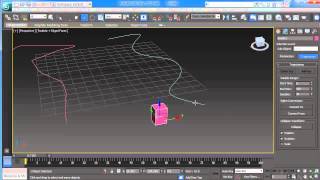 3dsmax NURBS Curve Convert to Spline [upl. by Lramaj]