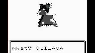 Pokemon Crystal Quilava Evolving into Typhlosion [upl. by Enahs974]