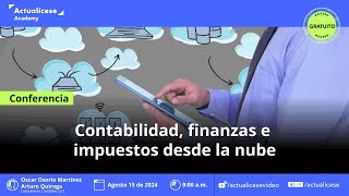 Contabilidad finanzas e impuestos desde la nube [upl. by Nylirret]