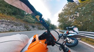 KTM 690 SMC  R vs TM 530 [upl. by Grigson]