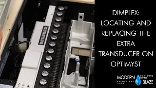 Dimplex Locating and Replacing the Extra Transducer on Optimyst [upl. by Layod]