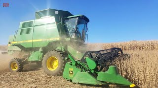 JOHN DEERE SideHill 9510 Combine [upl. by Razal]