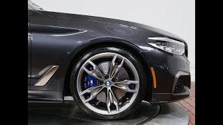 2019 BMW M550i xDrive in Dark Graphite Metallic  288197 [upl. by Terese680]