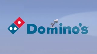 Dominos Logo Spoof Luxo Lamp [upl. by Aitam]