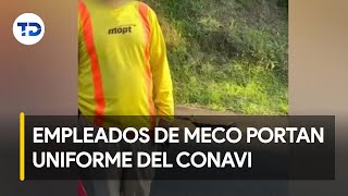 En San Isidro denuncian que empleados de MECO portar uniforme del Conavi [upl. by Yance141]