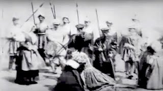 THE EXECUTION OF MARY QUEEN OF SCOTS  1895 William Heise  KINETOGRAPH HD [upl. by Thaxter]