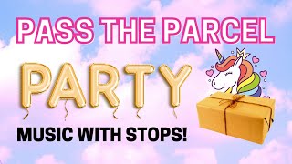 🦄 Pass the parcel music that stops 🦄 Birthday party music with stops🦄 [upl. by Owen]