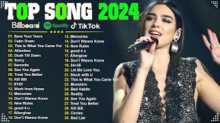 Dua Lipa The Weeknd Taylor Swift Adele Maroon 5 Rihanna Ed Sheeran  Billboard Top 50 [upl. by Dranrev]