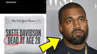 Kanye is back roasts Pete Davidson after breakup [upl. by Petie]