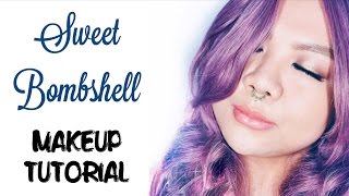 Sweet Bombshell Look  Makeup Tutorial [upl. by Dorita]