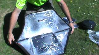 NZ Survivor Sunflair Solar Oven [upl. by Ylnevaeh]