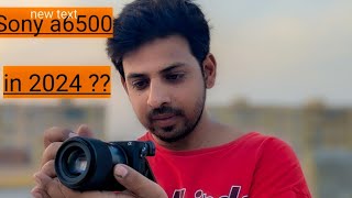 Sony a6500 with sigma 30mm 14 review Hindi amp Urdu and video quality test in 2024 [upl. by Tavish]