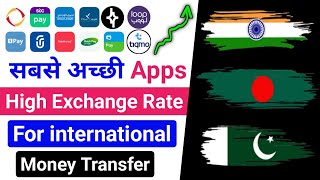 Today High Exchange Rate Apps 2024  Best App For international Money Transfer [upl. by Bohlin870]