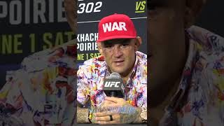 Dustin Poirier undecided on retirement after title loss to Islam Makhachev at UFC302 [upl. by Fleeman]