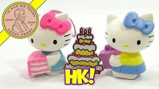 Hello Kitty 40th Anniversary 2014 McDonalds Happy Meal Toys [upl. by Sirrap406]