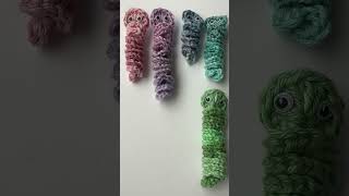 worry worms I crocheted 🧶🐛 [upl. by Enuahs]