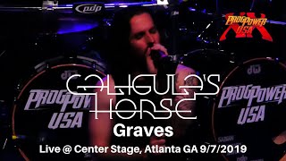 Caligulas Horse  Graves LIVE  ProgPower XX 972019 [upl. by Odnuges344]