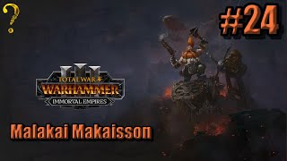 Malakai Immortal Empires  Total War Warhammer 3 24 [upl. by Aydni773]