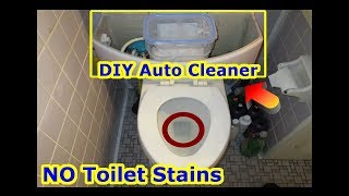 DIY Worlds First Toilet Bowl Water Softener  Prevent Hard Water Stains Rust Ring  No Clean Toilet [upl. by Ibmat152]