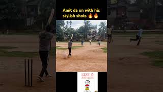 amitda pullshot assamcricket cricketlover niceshots kahilipara straightsix longsixes [upl. by Aihk531]