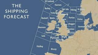 Shipping Forecast read by Pennie Latin [upl. by Siana]