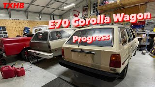 1983 Toyota Corolla Rescue Quick Update [upl. by Yssac140]