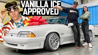 Ken Block Builds Vanilla Ice Inspired Fox Body 50 for Daughters 14th Birthday [upl. by Newcomb]