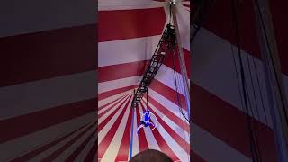 aerial artist on a hoop at Venardos Circus [upl. by Anal]