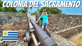 Day Trip to URUGUAY  Ferry from BUENOS AIRES to Colonia Del Sacramento  UNESCO World Heritage Site [upl. by Eelanej]