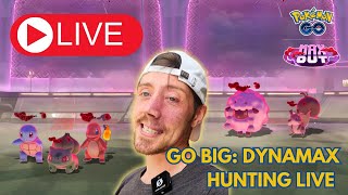 Dynamax Max Battles and the GO Big Event in Pokemon GO  Live [upl. by Howland]