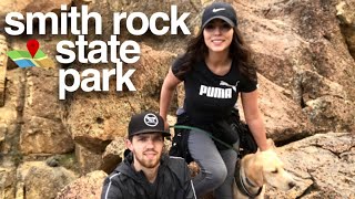 SMITH ROCK STATE PARK  HIKING MISERY RIDGE TRAIL  Near Bend Oregon [upl. by Fabozzi]