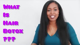 HAIR BOTOX TREATMENT What is Hair BotoxReview of Hair BotoxNatural Hair Treatment [upl. by Gypsie639]