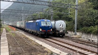 INCROCI DI TRENI con LOCOMOTIVA BELLISSIMA  UN VERO GIOIELLO PER APPASSIONATI DI MODELLISMO [upl. by Karmen]