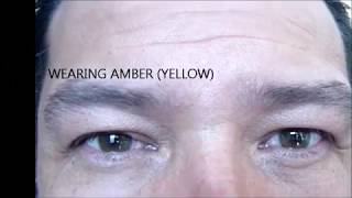 Most Natural Color Contact Lenses New Brand Amber Yellow [upl. by Danaher]