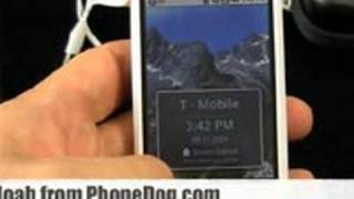 myTouch 3G TMobile  Review Pt 1 [upl. by Kancler503]