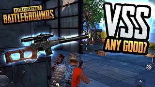 IS THE VSS SNIPER RIFLE ANY GOOD PUBG Mobile [upl. by Sharity]