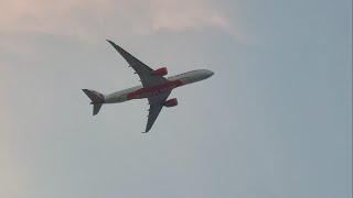 Air India A350 Takeoff  Sunset View  Part 06  Chennai Airport  Plane Spotting MAAVOMM [upl. by Sillyhp]