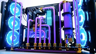 6000 WATER COOLED Asus RTX 3090 Gaming PC build w Benchmarks [upl. by Hurless]