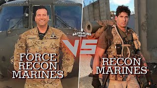 Force Recon Marines VS Recon Marines  Whats the difference [upl. by Sausa773]