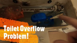 How to fix water running into a pan from a push button cistern [upl. by Crispa]