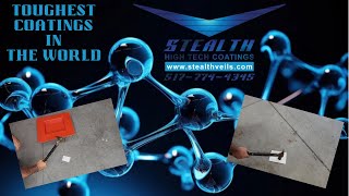 Stealth High Tech Coating Impact Testing Its not EPOXY [upl. by Raffo]