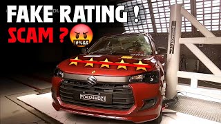 New Dzire fake safety rating  Or Real  new dzire safety rating [upl. by Anad]