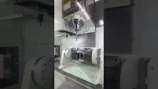 Kitamura Mycenter 3XVT 5Axis Machining Center machine cnc kitamura engineering manufacturing [upl. by Hafeenah]