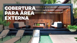 TIPOS DE COBERTURA PARA ÁREA EXTERNA [upl. by Gardia]