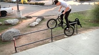 BMX Basics How To Crank Arm Grind With Sean Ricany [upl. by Niroc785]